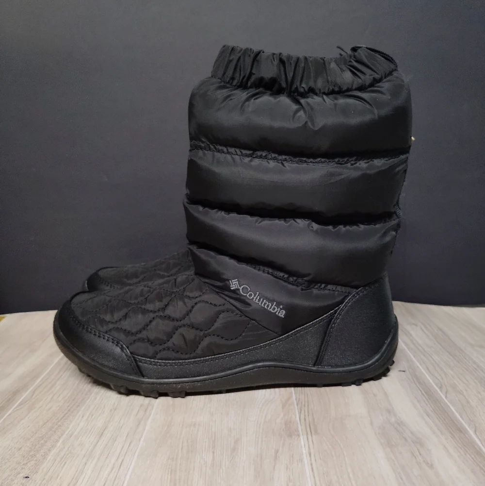 Columbia Black Winter Waterproof Rain Snow Boots